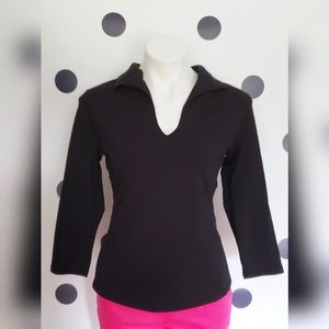 Vixen Top in Raven Black